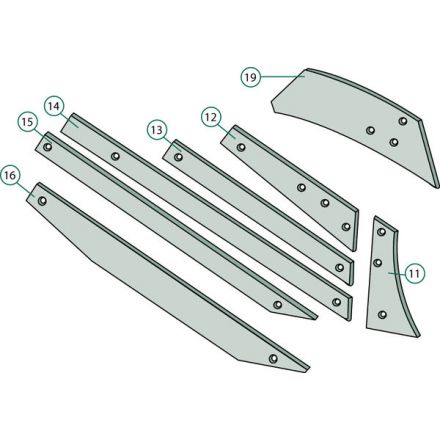  Listwa odkładnicy | 27590501
